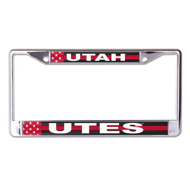 Utah Utes AMERICANA Lic Plt 车架 S/L 印刷