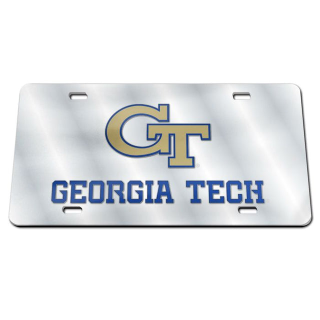 Georgia Tech Yellow Jackets Specialty Acrylic License Plate