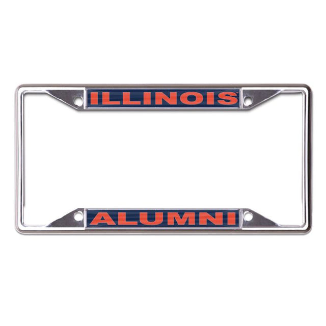 Illinois Fighting Illini Lic Plt Frame S/S Printed