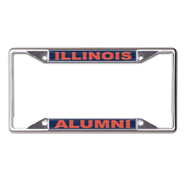 Illinois Fighting Illini Lic Plt Frame S/S Printed