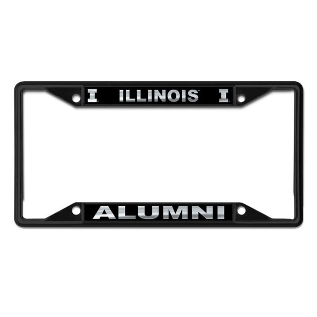 Illinois Fighting Illini BLACKOUT ALUMNI Lic Plt Frame S/S