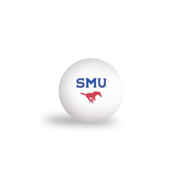 Pelotas de ping pong Mustangs de Southern Methodist (paquete de 6)