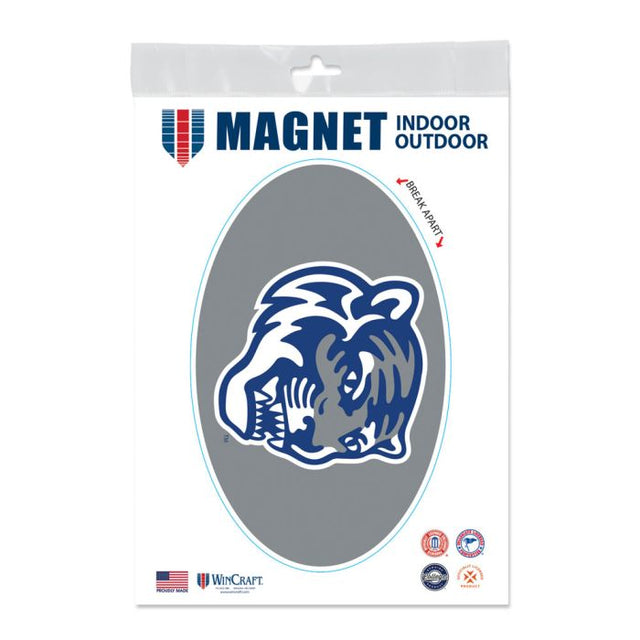 Imanes para exteriores de los Memphis Tigers, 5" x 7"