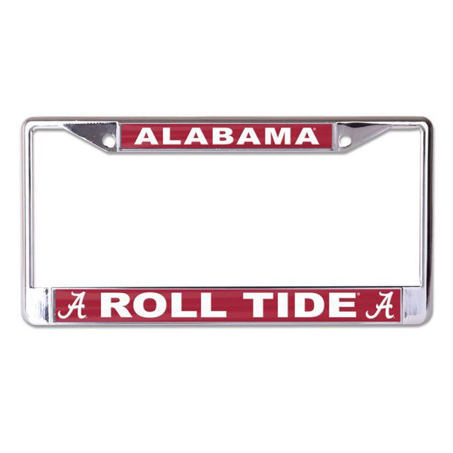 Alabama Crimson Tide ROLL TIDE Lic Plt Frame S/L Printed