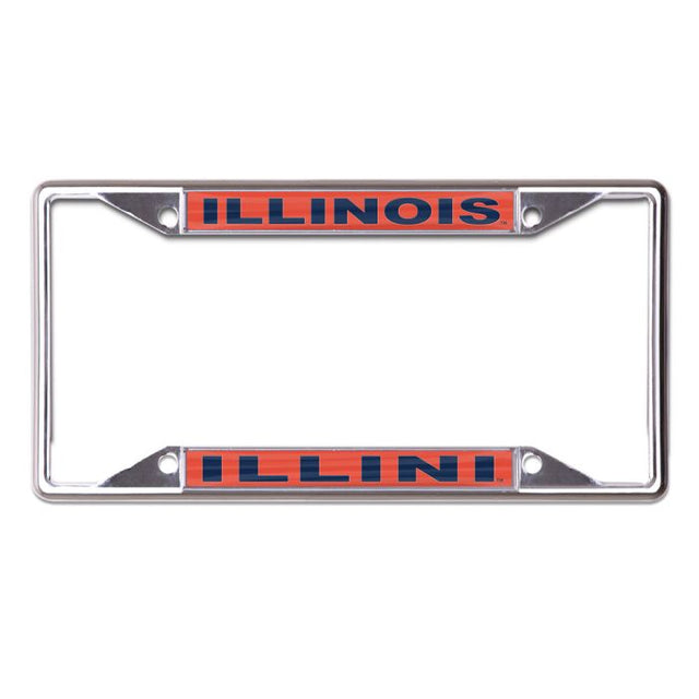 Illinois Fighting Illini Lic Plt Frame S/S Printed