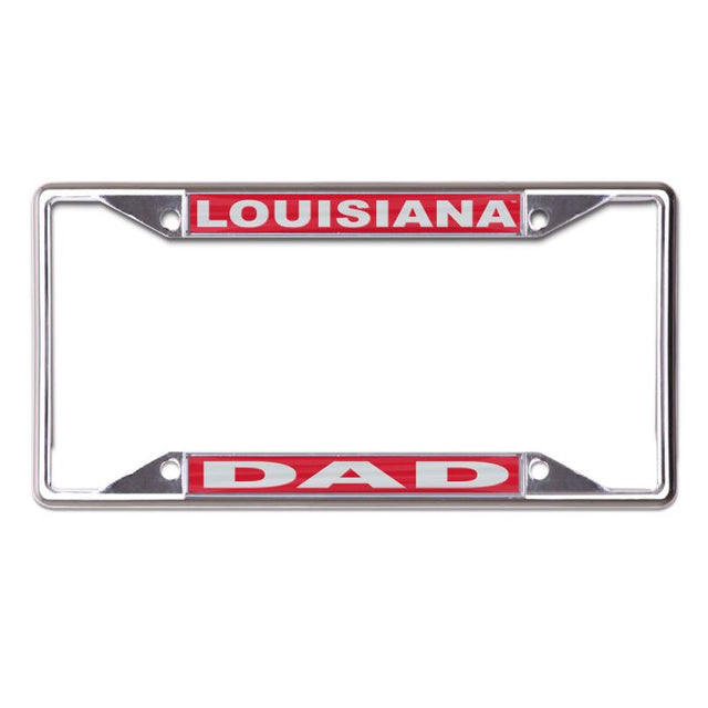 Louisiana - Lafayette Ragin Cajuns DAD Lic Plt Frame S/S Printed