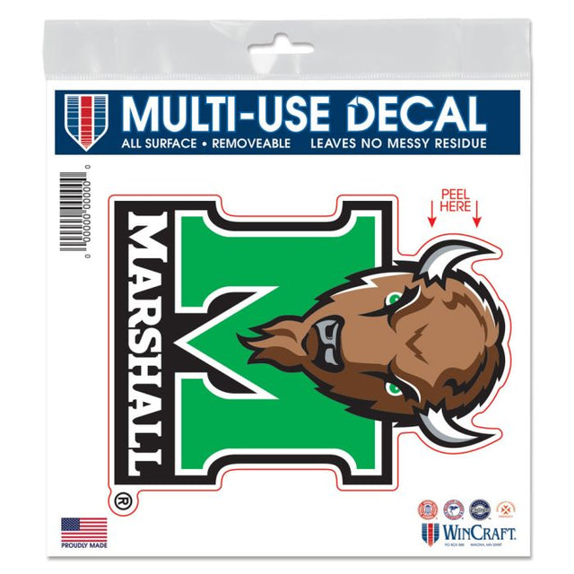 Marshall Thundering Herd 全表面贴花 6 英寸 x 6 英寸