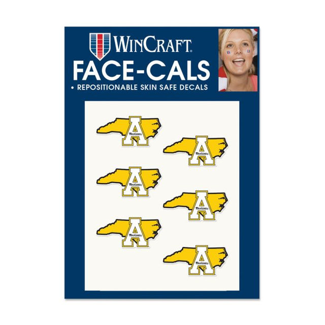 Appalachian State Mountaineers STATE SHAPE Face Cals