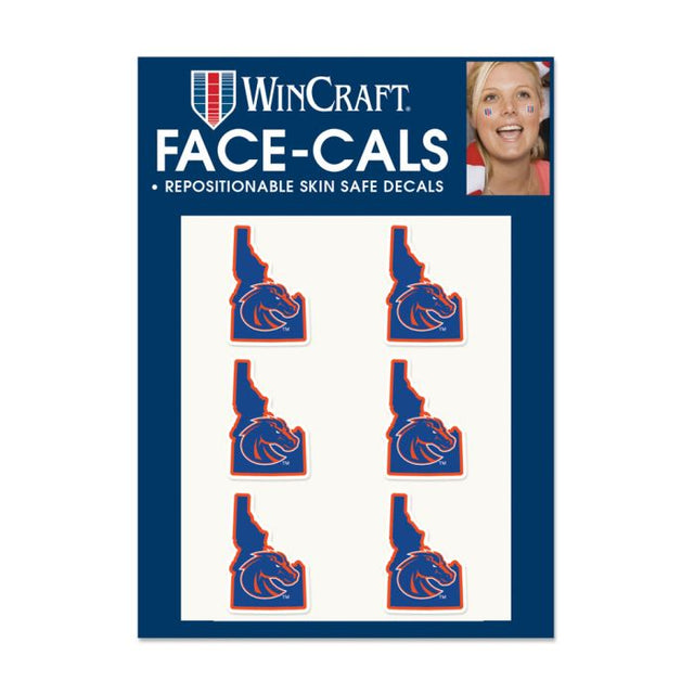 Boise State Broncos STATE SHAPE Face Cals