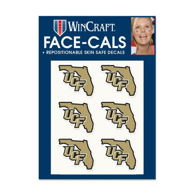 UCF Knights STATE SHAPE Face Cals