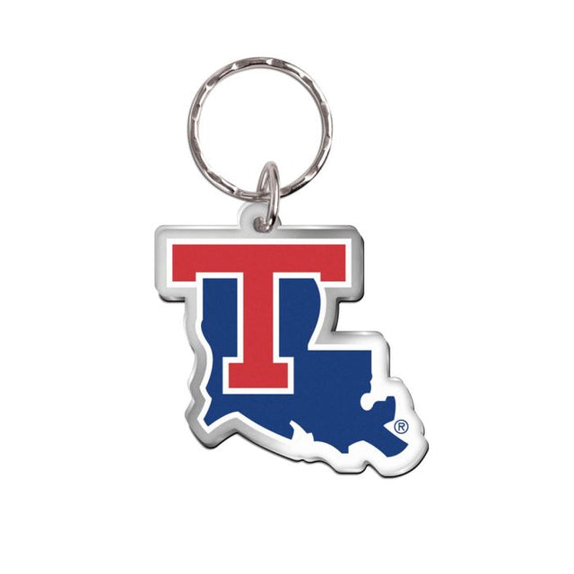 Llavero de los Louisiana Tech Bulldogs de forma libre