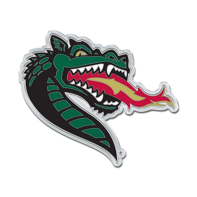 Emblema para automóvil de forma libre en cromo de color de Alabama contra Birmingham Blazers