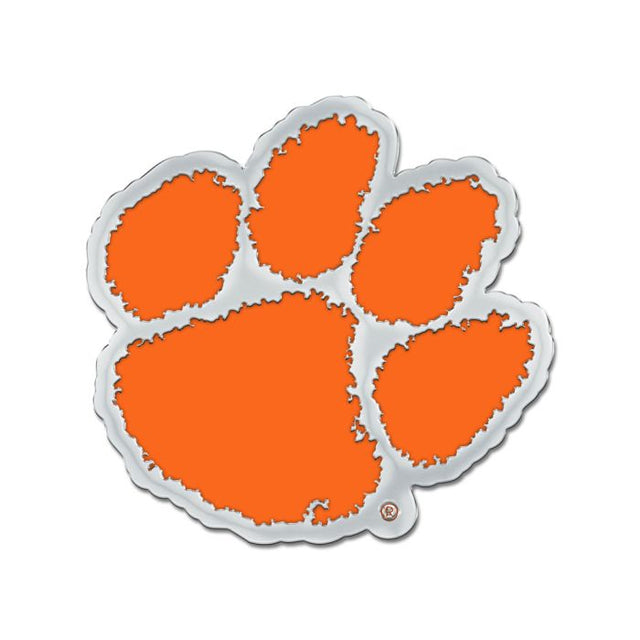 Emblema para automóvil de forma libre en cromo de color de los Clemson Tigers