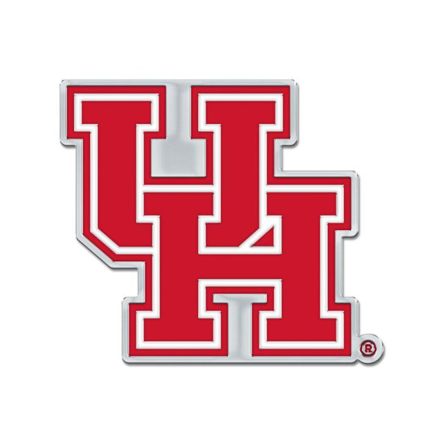 Houston Cougars Colored Chrome Free Form Auto Emblem