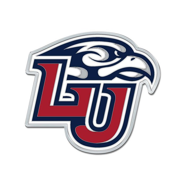 Liberty Flames Colored Chrome Free Form Auto Emblem