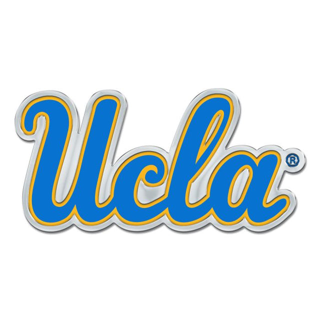 Emblema para automóvil de forma libre en cromo de color de los Bruins de UCLA