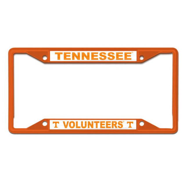 Voluntarios de Tennessee Lic Plt Frame S/S