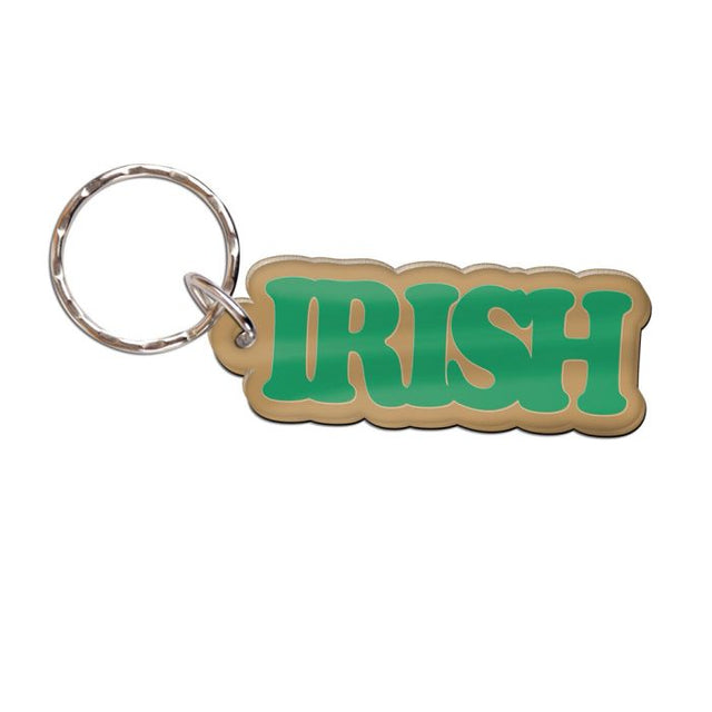 Notre Dame Fighting Irish Keychain w/Letters