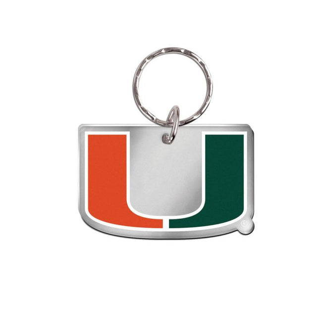 Llavero de los Miami Hurricanes de forma libre