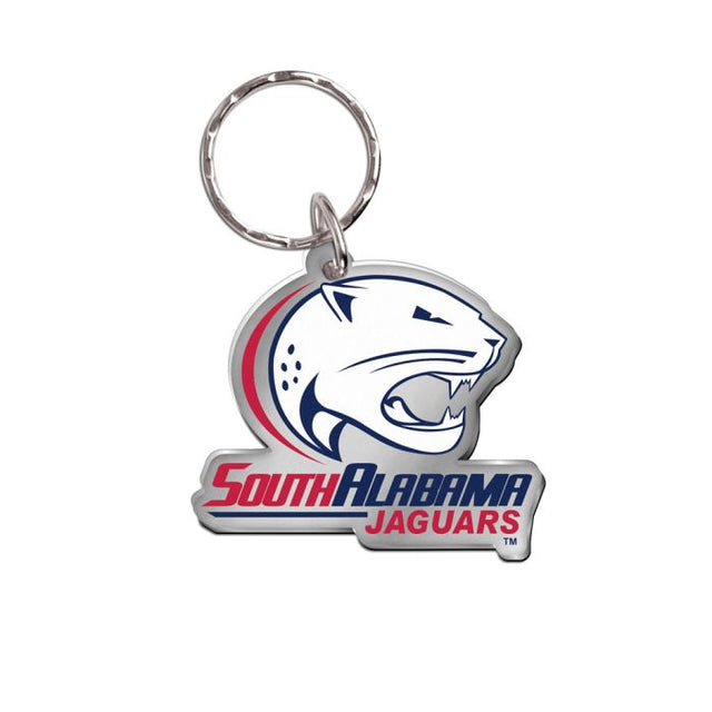 Llavero de los South Alabama Jaguars de forma libre