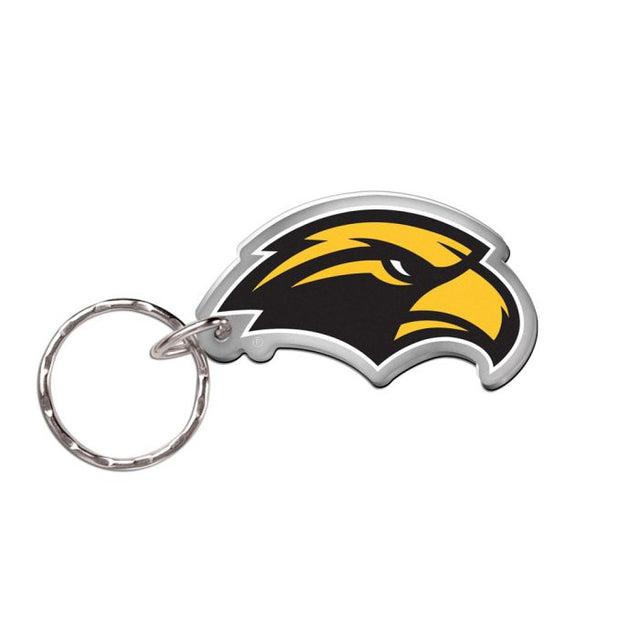 Llavero de forma libre de los Southern Miss Golden Eagles