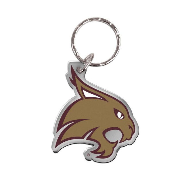 Texas State Bobcats Keychain Freeform