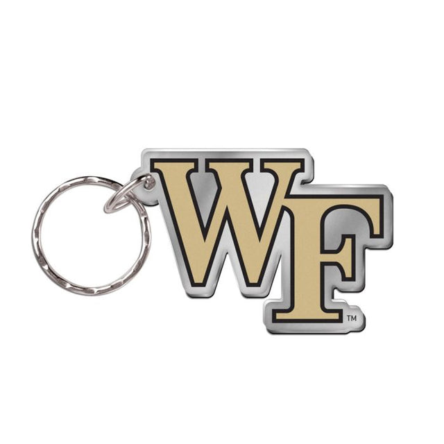 Llavero de los Demon Deacons de Wake Forest de forma libre