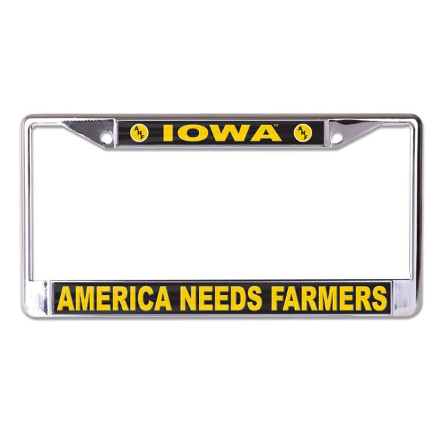 Iowa Hawkeyes Lic Plt Frame S/L Printed