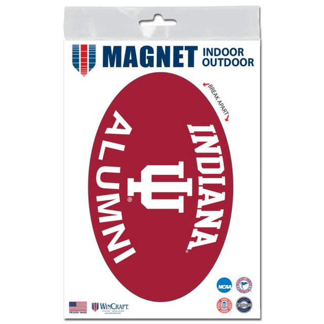 Imanes para exteriores de Indiana Hoosiers de 5" x 7"