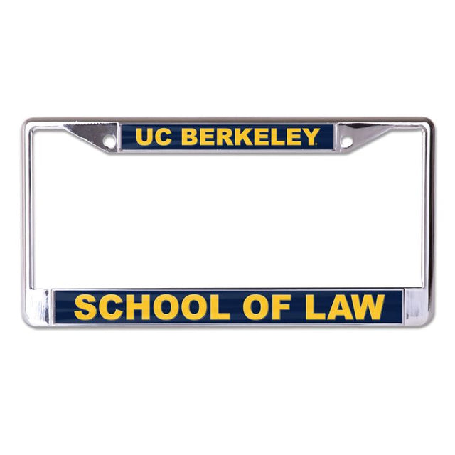 California Golden Bears SCHOOL OF LAW Lic Plt Frame S/L Printed