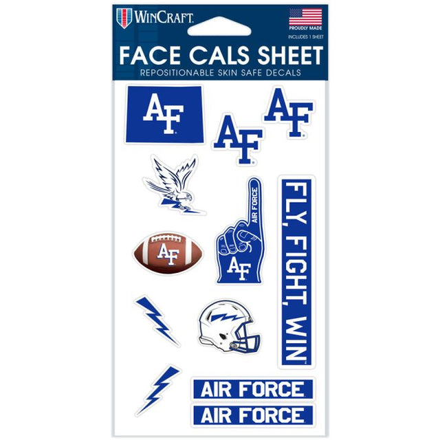 Air Force Falcons Face Cals 4" x 7"