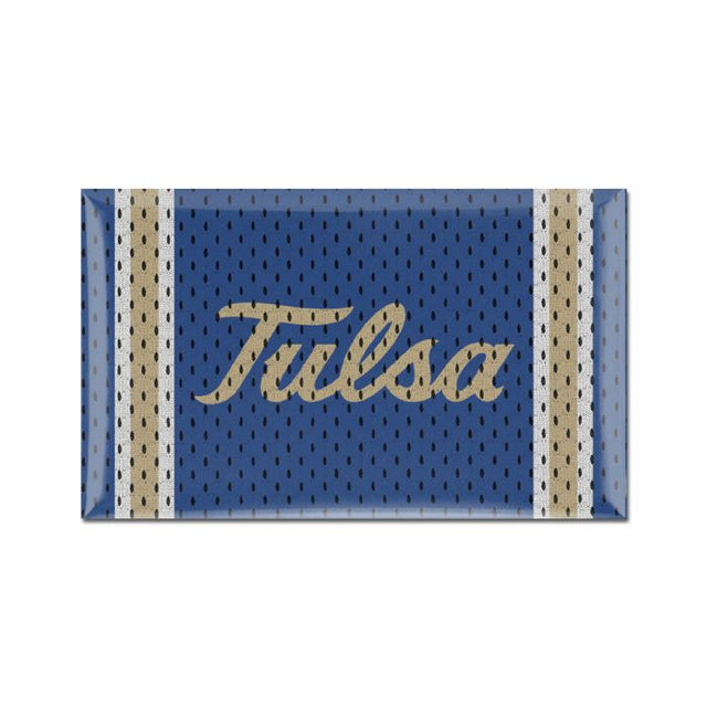 Tulsa Golden Hurricanes JERSEY Domed Magnets 3" x 5"