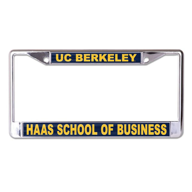 California Golden Bears HAAS SCHOOL OF BUSINESS Lic Plt Frame S/L Printed