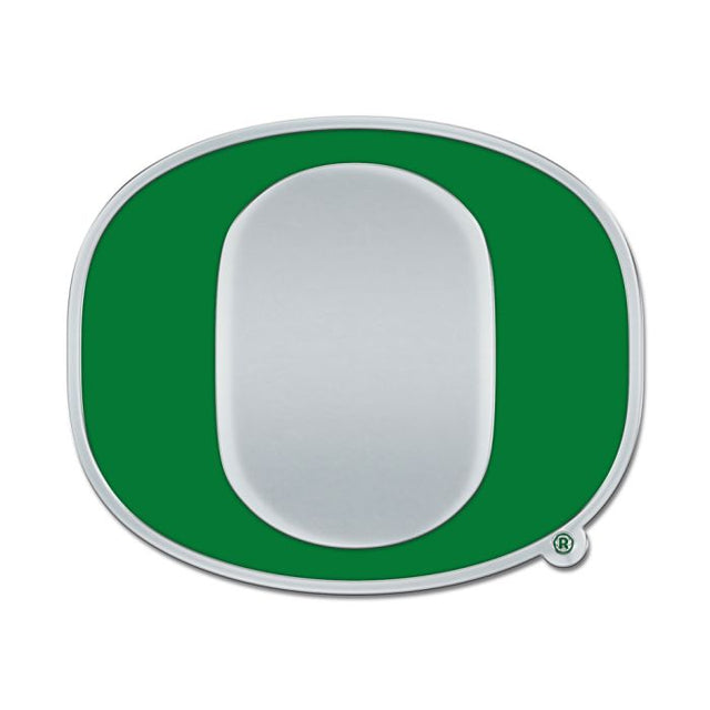 Emblema para automóvil de forma libre cromado de color de los Oregon Ducks