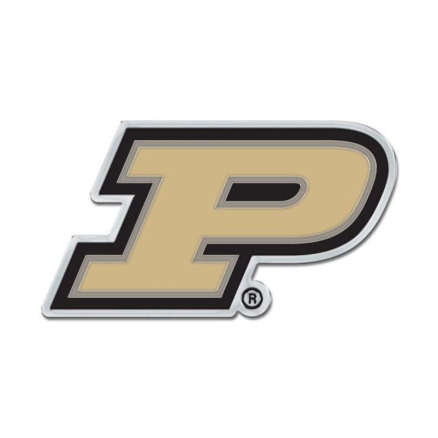 Emblema para automóvil de forma libre en cromo de Purdue Boilermakers