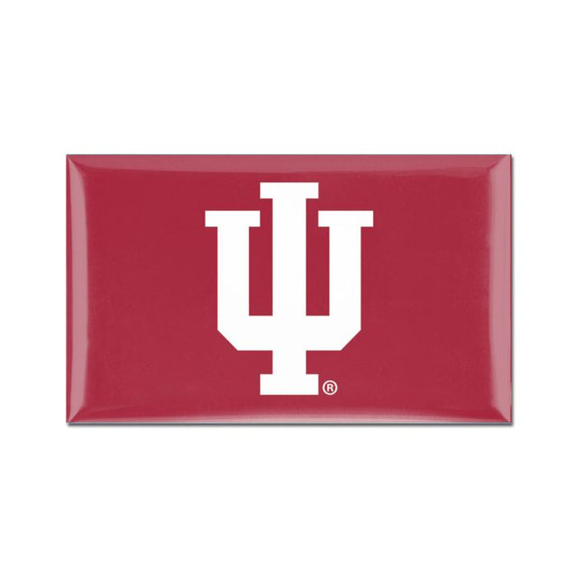 Imanes abovedados de Indiana Hoosiers de 3" x 5"