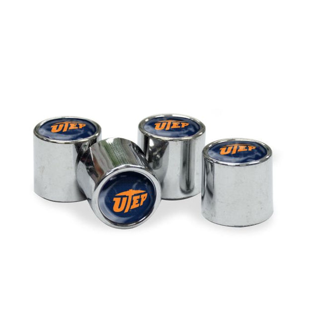 UTEP Miners Valve Stem Caps