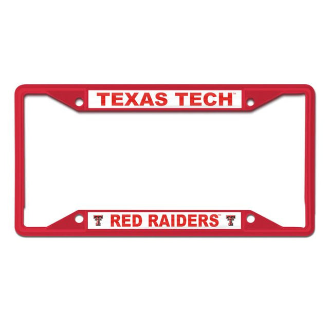 Texas Tech Red Raiders Lic Plt Frame S/S