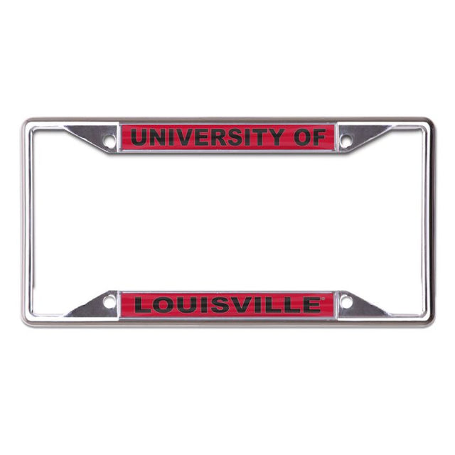 Louisville Cardinals Lic Plt Frame S/S Printed