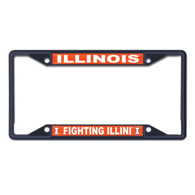 Illinois Fighting Illini Lic Plt Frame S/S