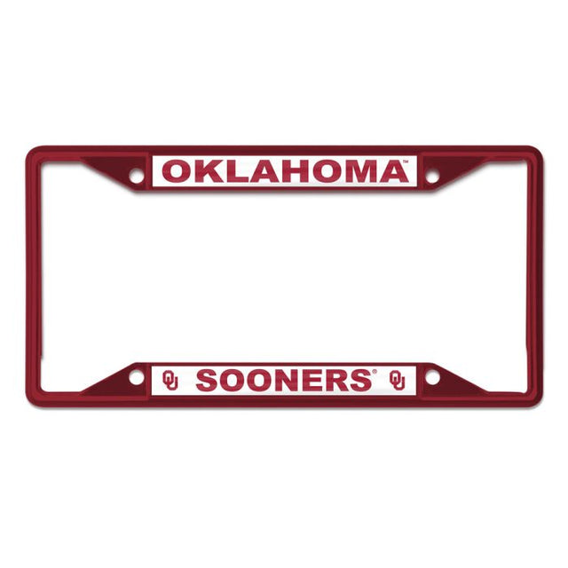 Oklahoma Sooners Lic Plt Frame S/S