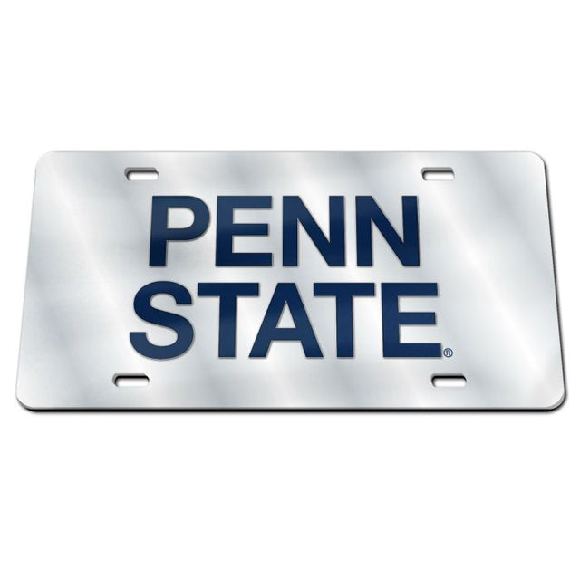 Placas de matrícula clásicas de acrílico de los Penn State Nittany Lions