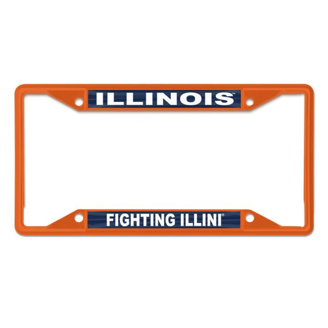 Illinois Fighting Illini Illinois Fighting Illini Lic Plt Frame S/S