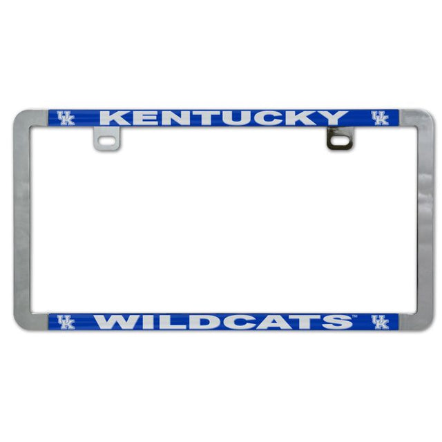 Kentucky Wildcats Metal Lic. Plate Frame Slim