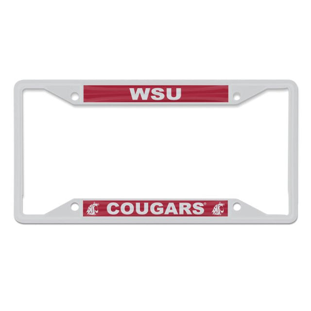 Washington State Cougars Lic Plt Frame S/S