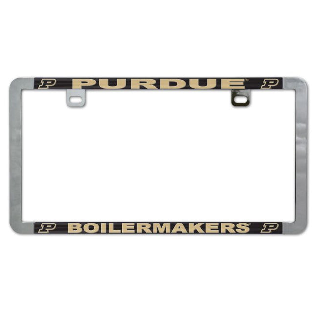 Purdue Boilermakers Metal Lic. Plate Frame Slim