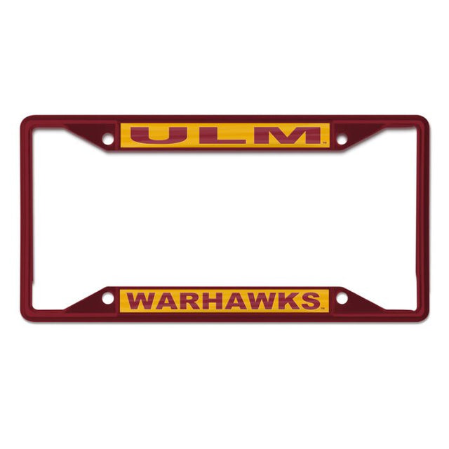 Louisiana - Monroe War Hawks Louisiana Monroe Lic Plt Frame S/S