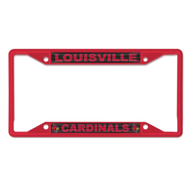 Louisville Cardinals Lic Plt Frame S/S