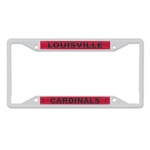 Louisville Cardinals Lic Plt Frame S/S