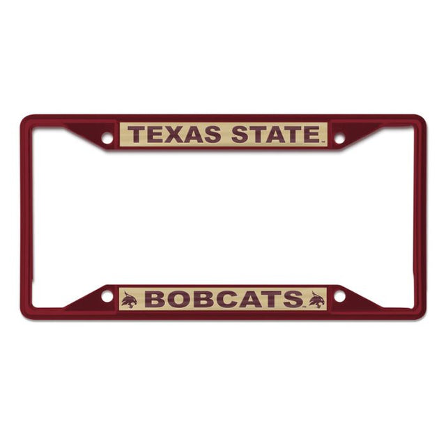 Texas State Bobcats Lic Plt Frame S/S